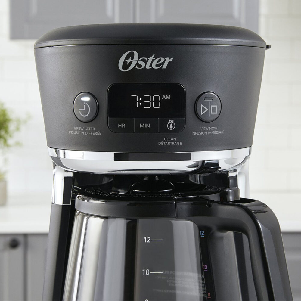 Coffee Maker Oster 12 Tazas BVSTRF100 Hola Compras Tienda en Línea