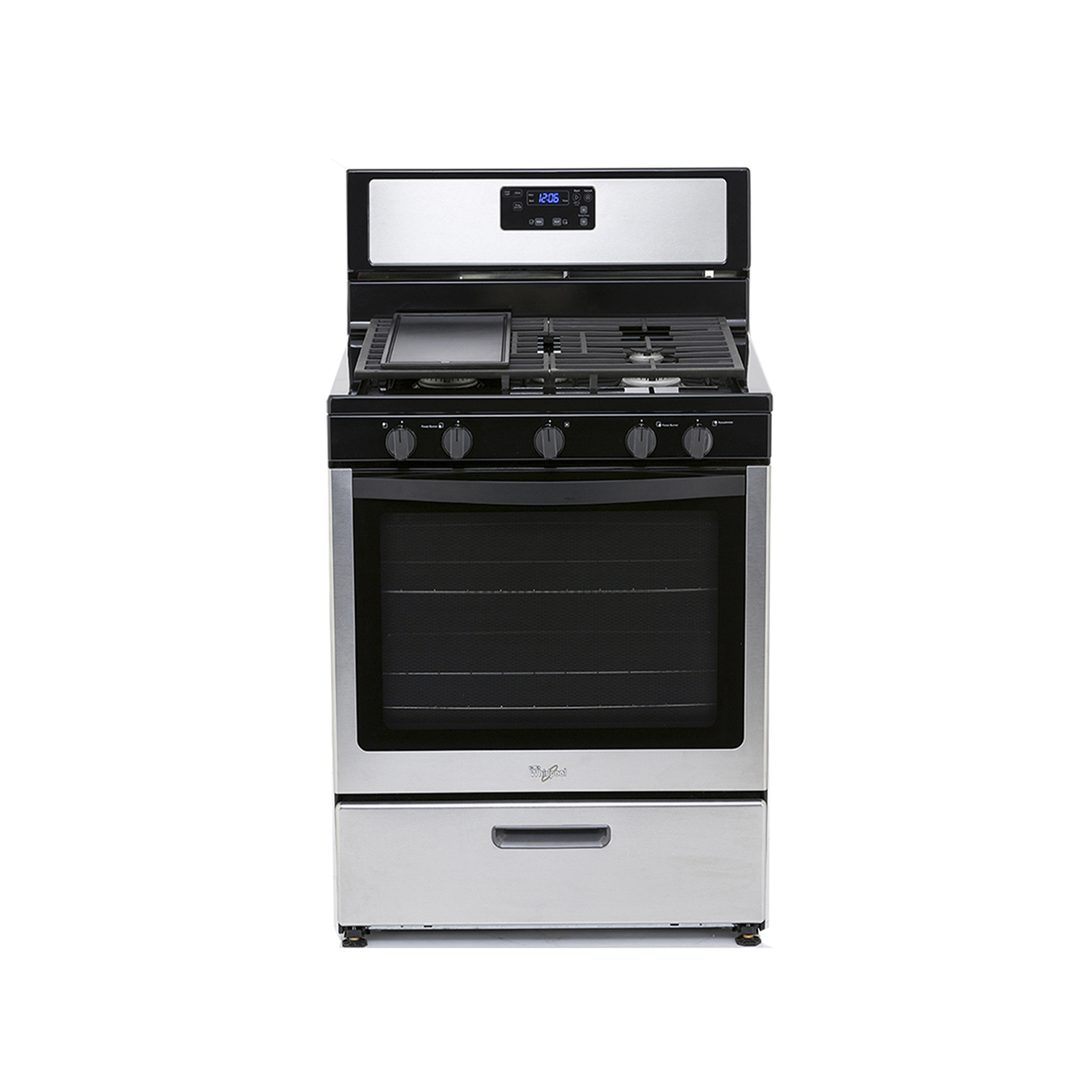 Cocina Whirlpool Gas 30", LWF7551S Hola Compras Tienda en Línea