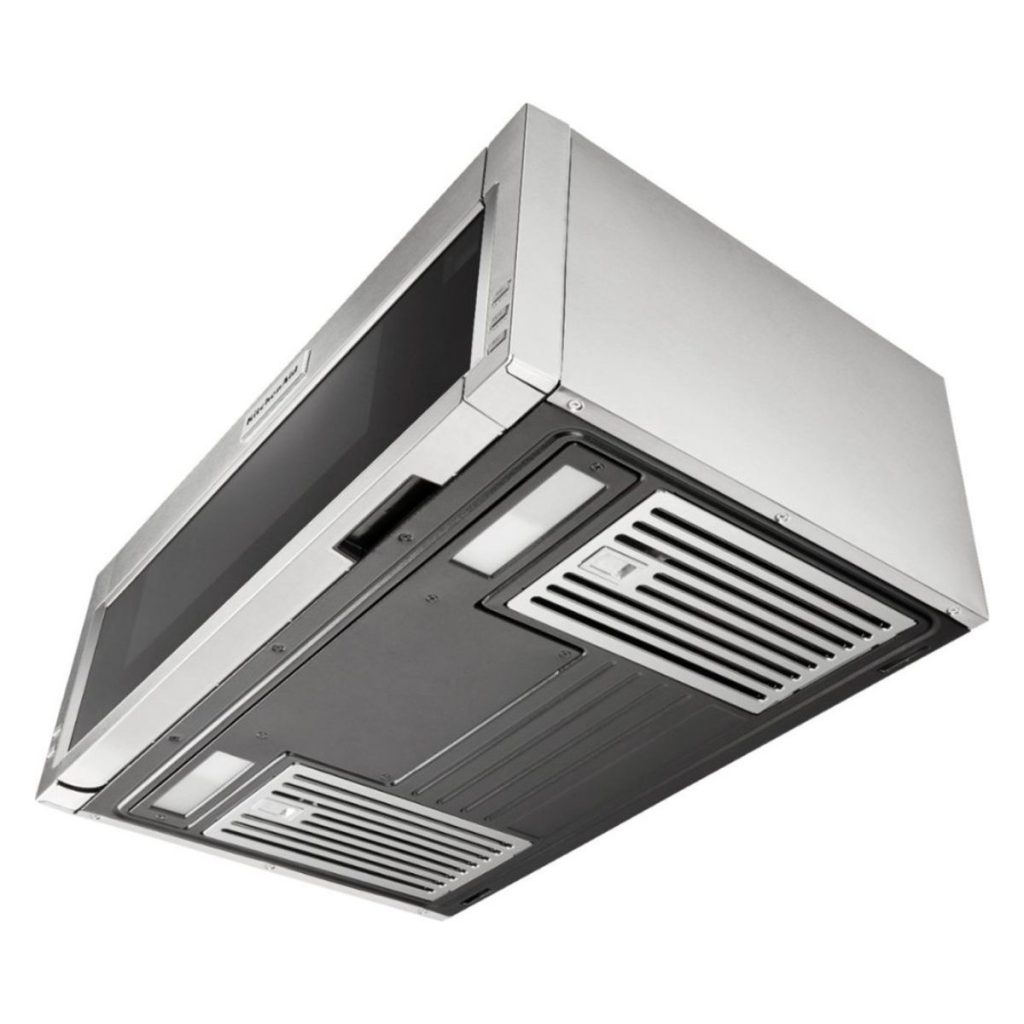 Microondas con Extractor KitchenAid 1.1 Pies 1000W, KMLS311HSS Hola