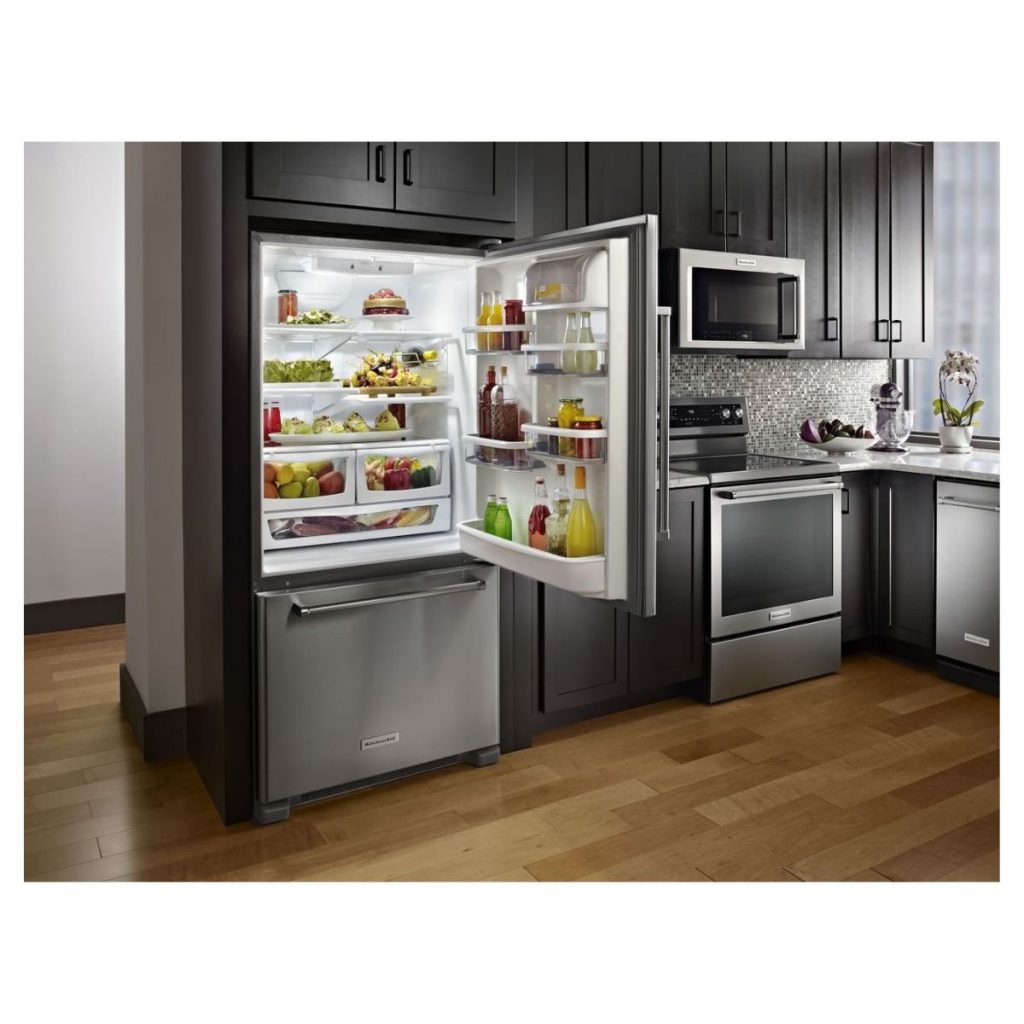Refrigeradora KitchenAid 19 Pies, KRBR109ESS Hola Compras Tienda en
