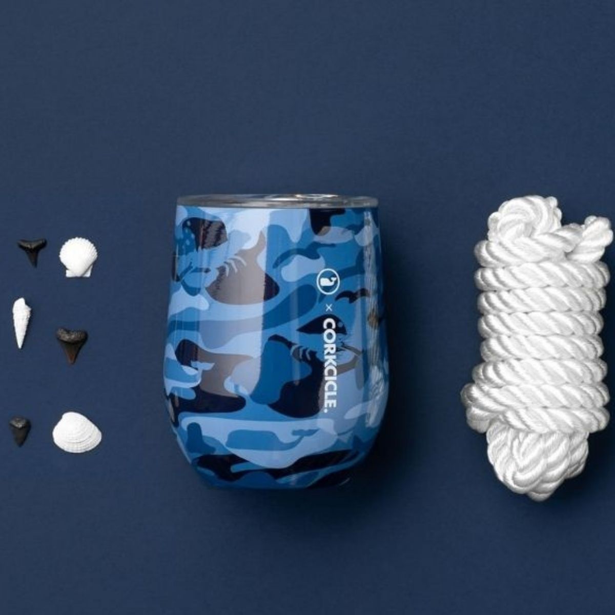 Stemless Corkcicle 12 Oz Vineyard Vines Collection Hola Compras