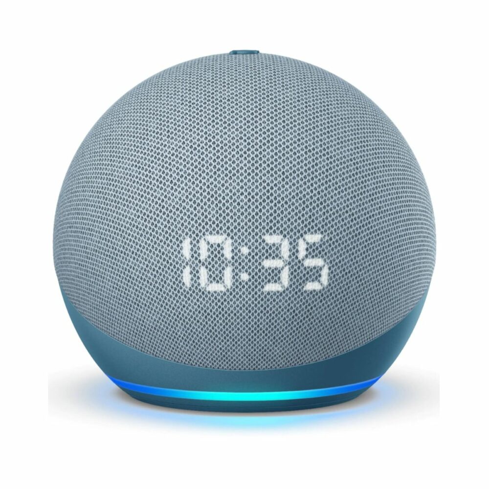 Parlante Bluetooth Amazon Echo Dot Clock Alexa 4ta Generación 15W