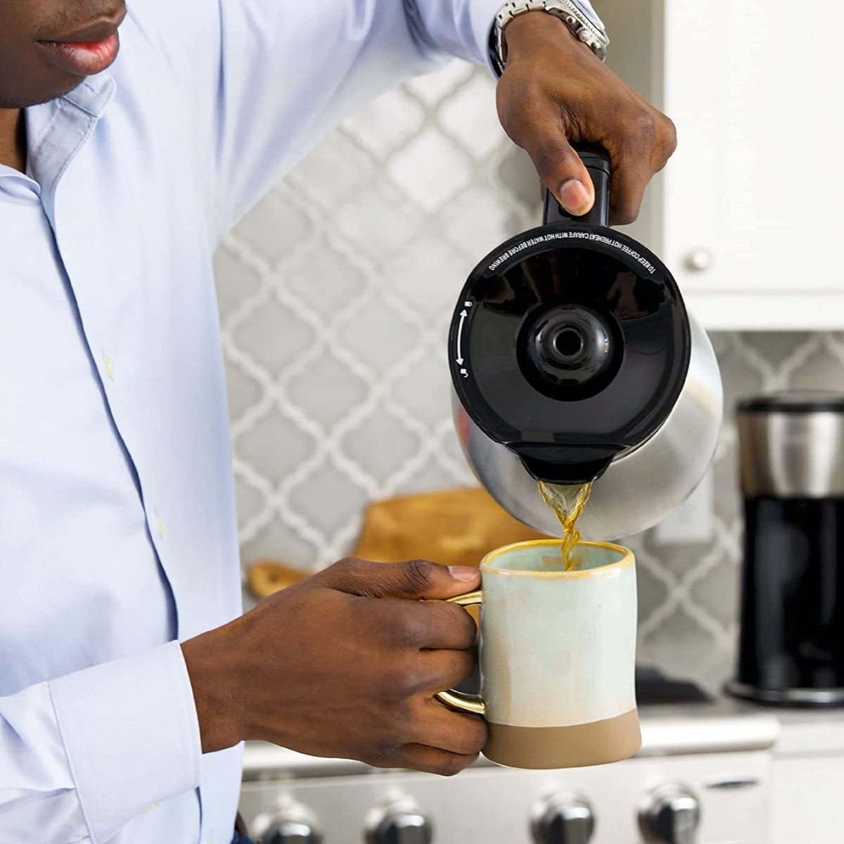 Coffee Maker Black+Decker 12 Tazas, CM2046SLA Hola Compras Tienda